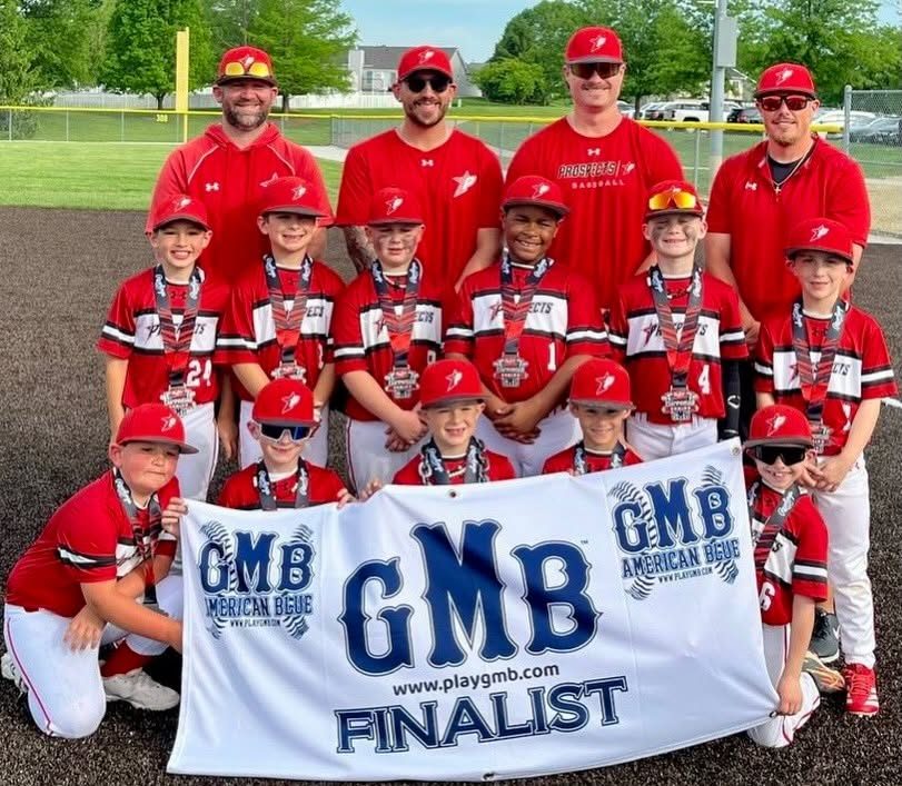 Southside Prospects coaches and youth team after a finals run